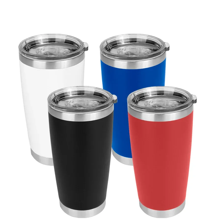Mug térmico de acero inoxidable con acabado mate, 600 cc