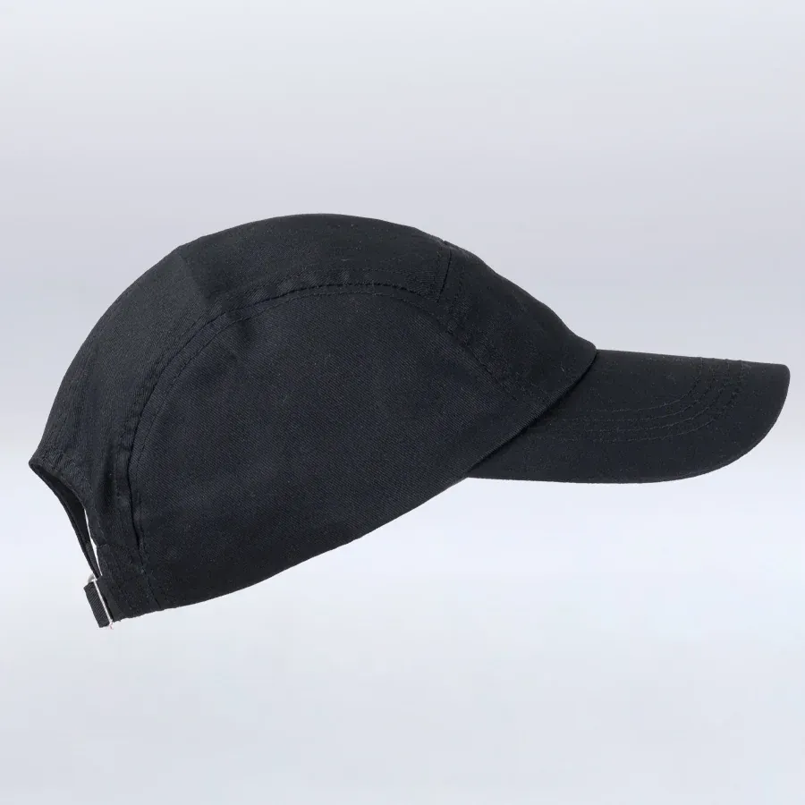 Jockey de poliéster negro con hebilla metálica