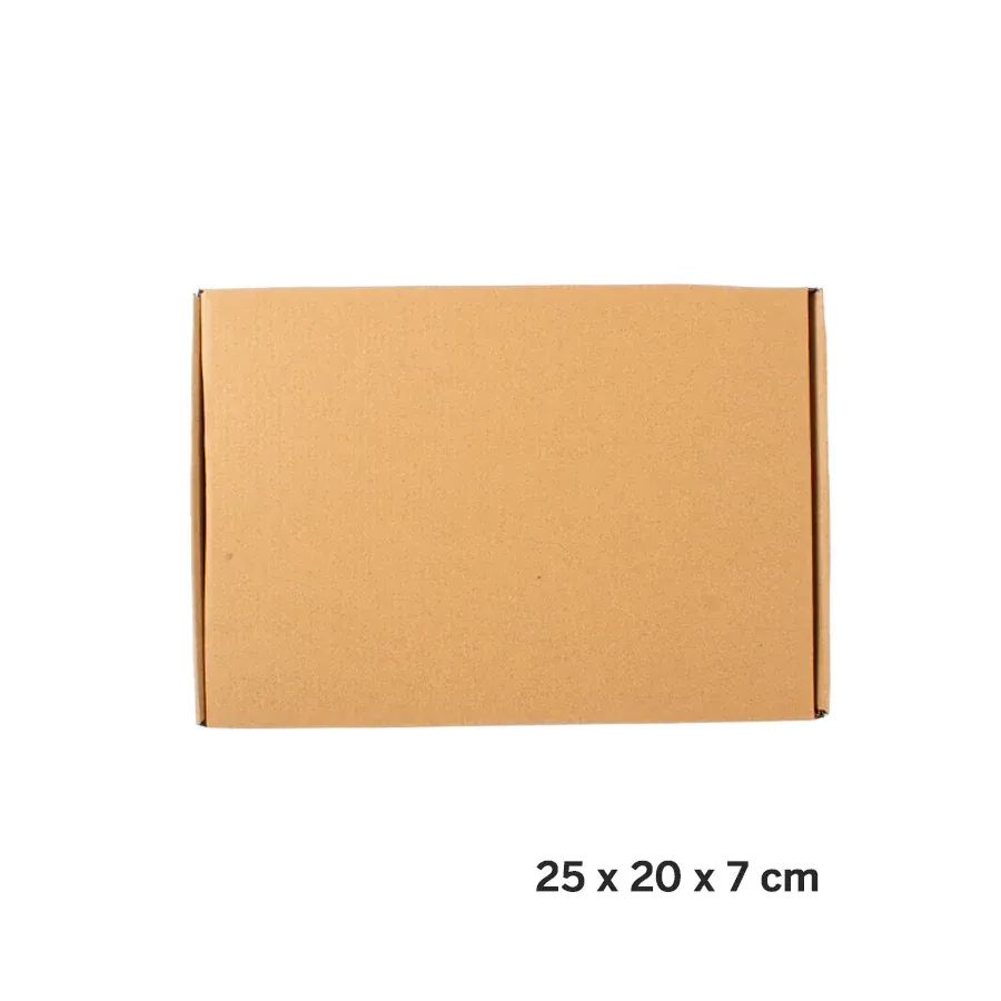 Caja de cartón 25 x 20 x 7 cm