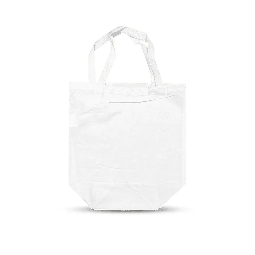 Bolsa de algodón con fuelle, color blanco hueso