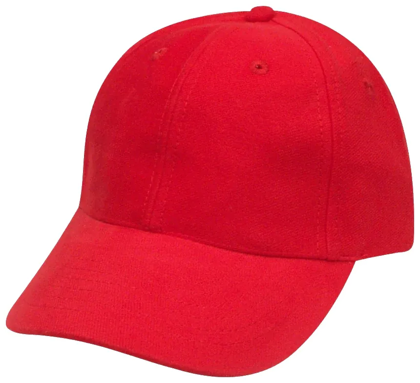 Jockey de denim rojo de seis paneles